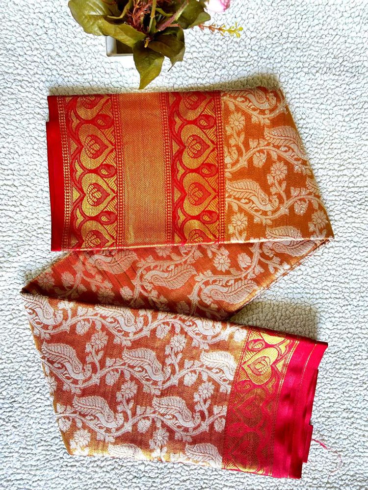 3 Pure Ganga Silk Pattu Saree