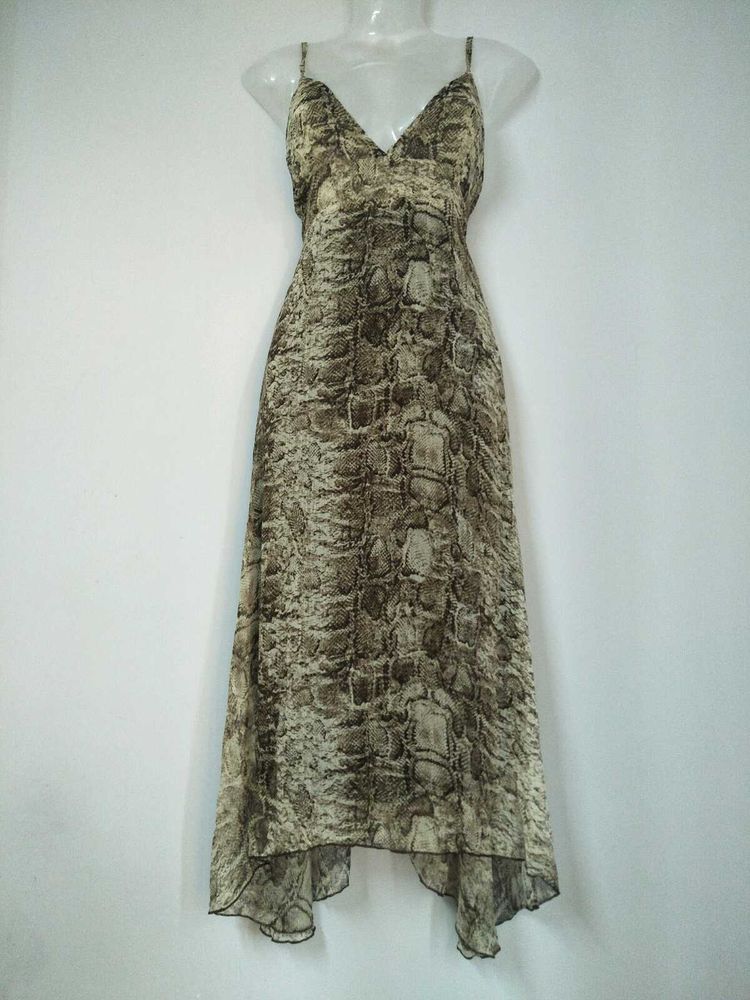 Asymmetrical Slip Dress