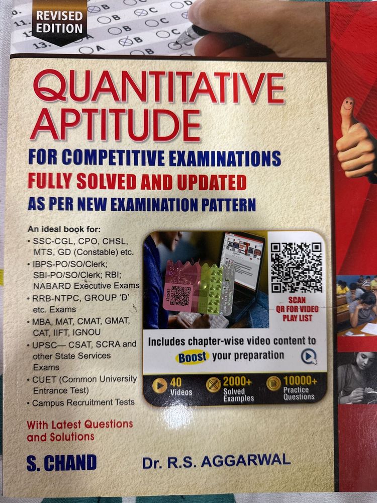 Quantitative Aptitude Book by R.S. Aggarwal