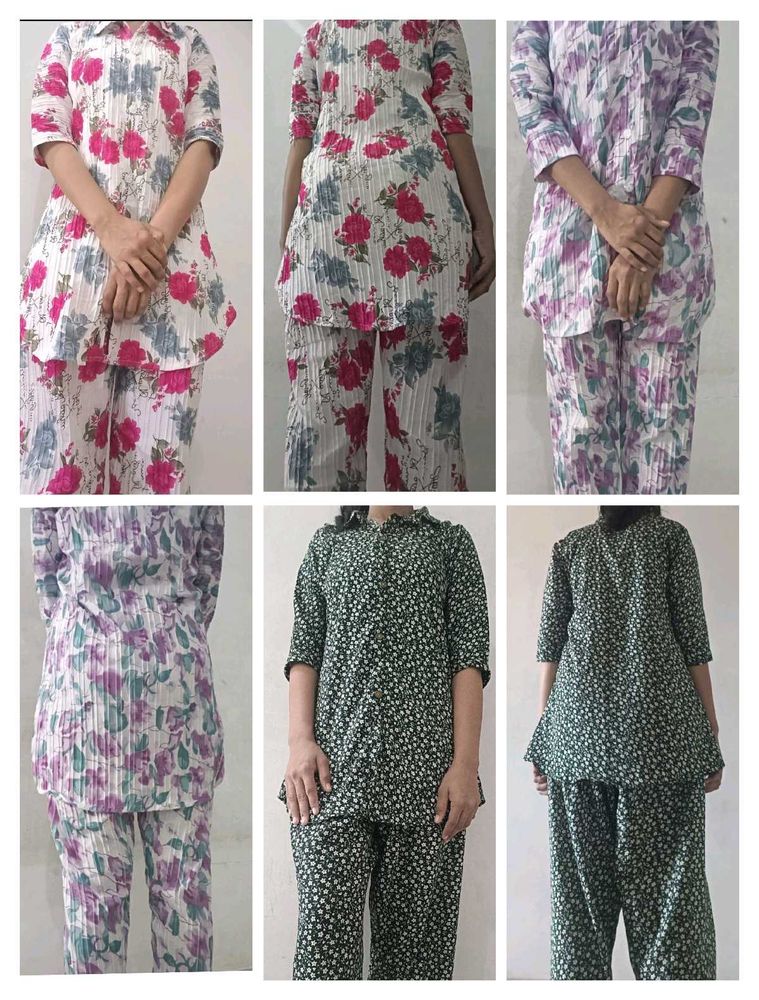3 combo new co-ord set for women