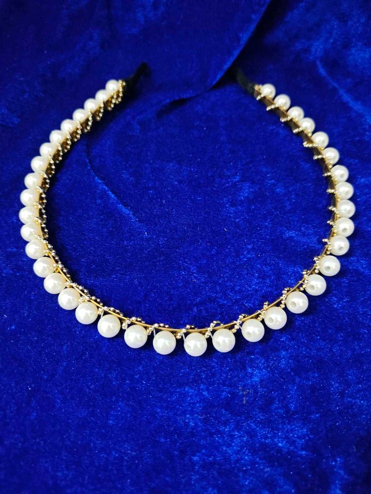 Pearl Embellished Headband