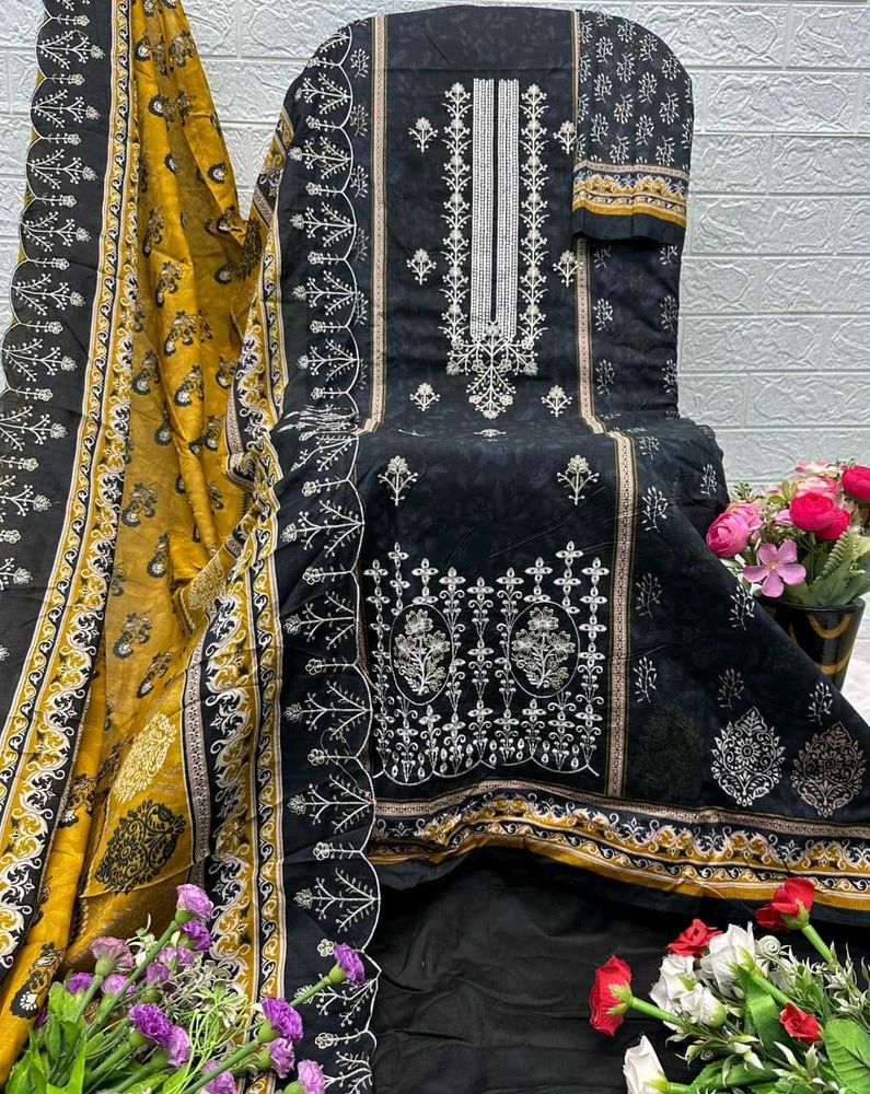 Embroidered Suit Piece