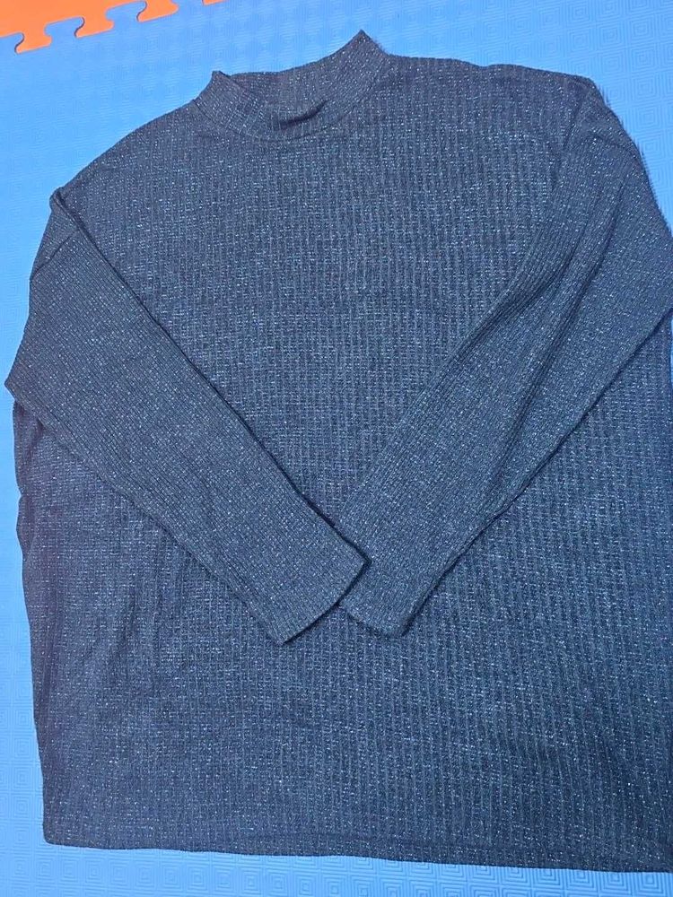 Stylish Mock Neck Top