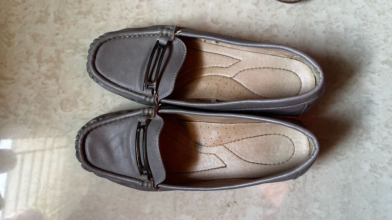 Grey Office Loafer