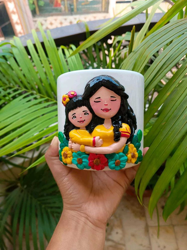 Mother &amp; Daughter Planter