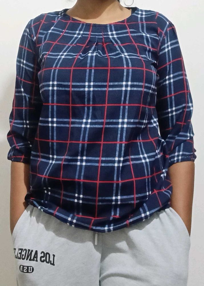 Classic Plaid Top