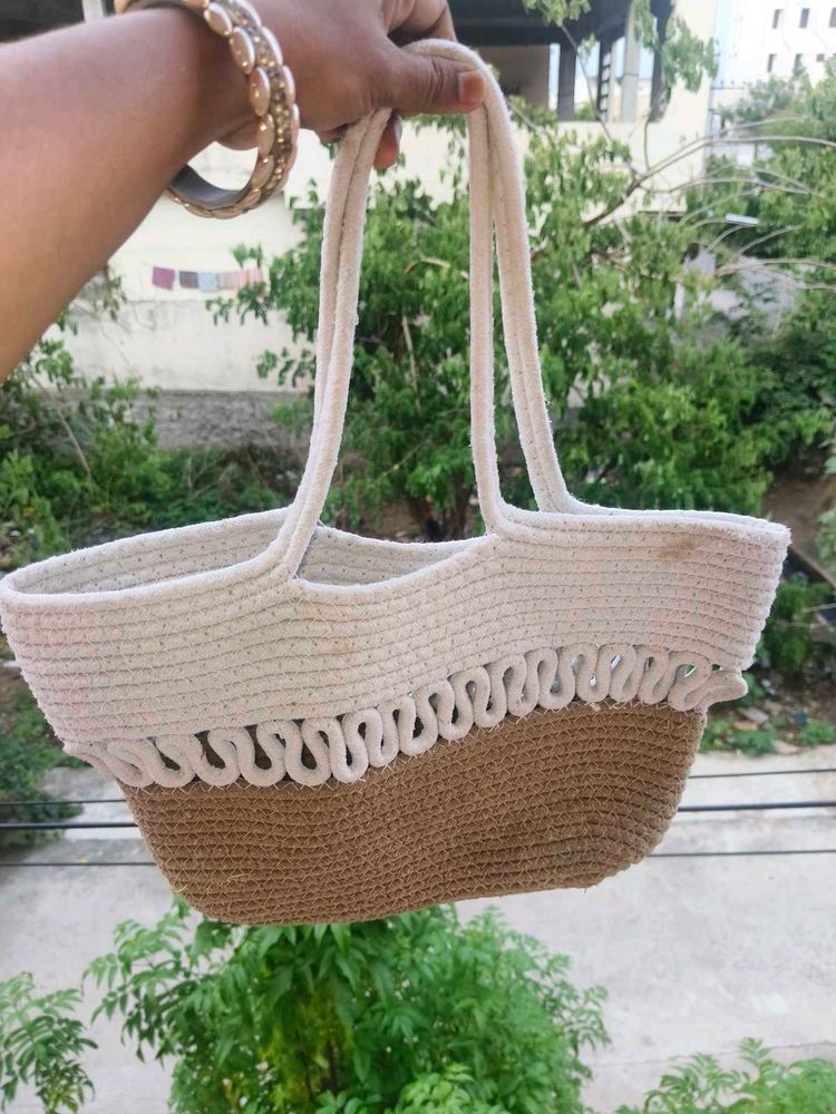 Handmade Rope Tote Bag