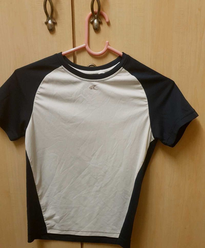 Classic Blue N White Sports Shirt