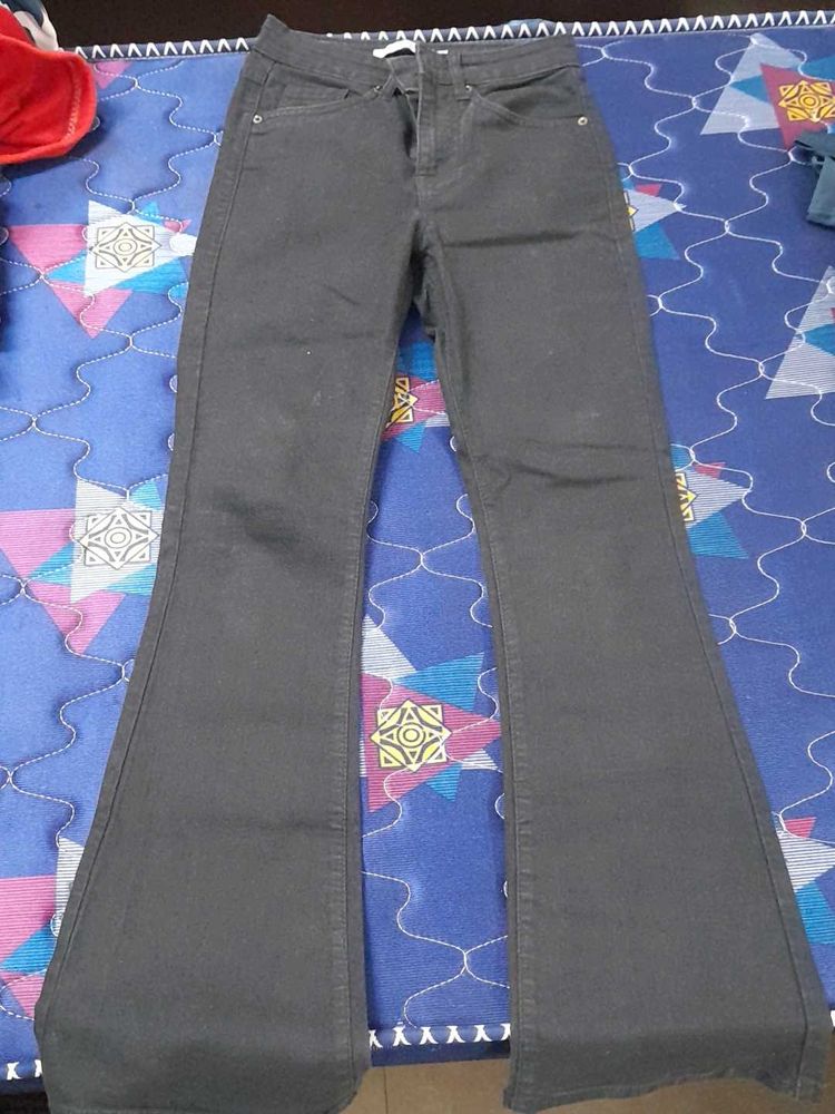 Flared Denim Jeans