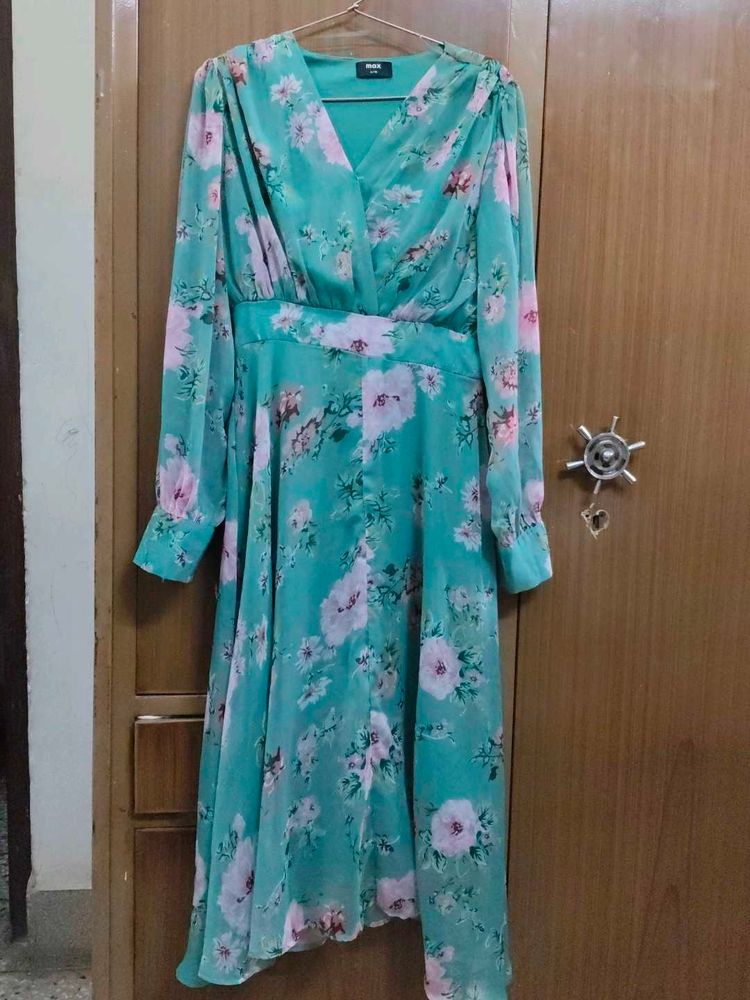 Floral Print Midi Dress