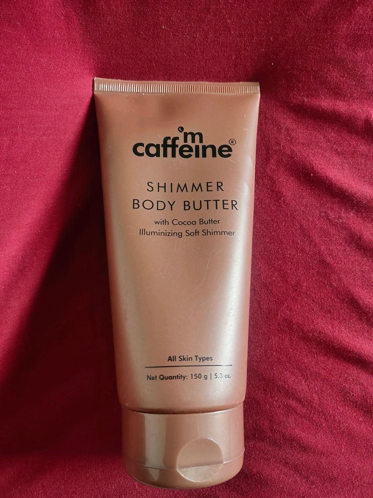 MCaffeine SHIMMER BODY BUTTER