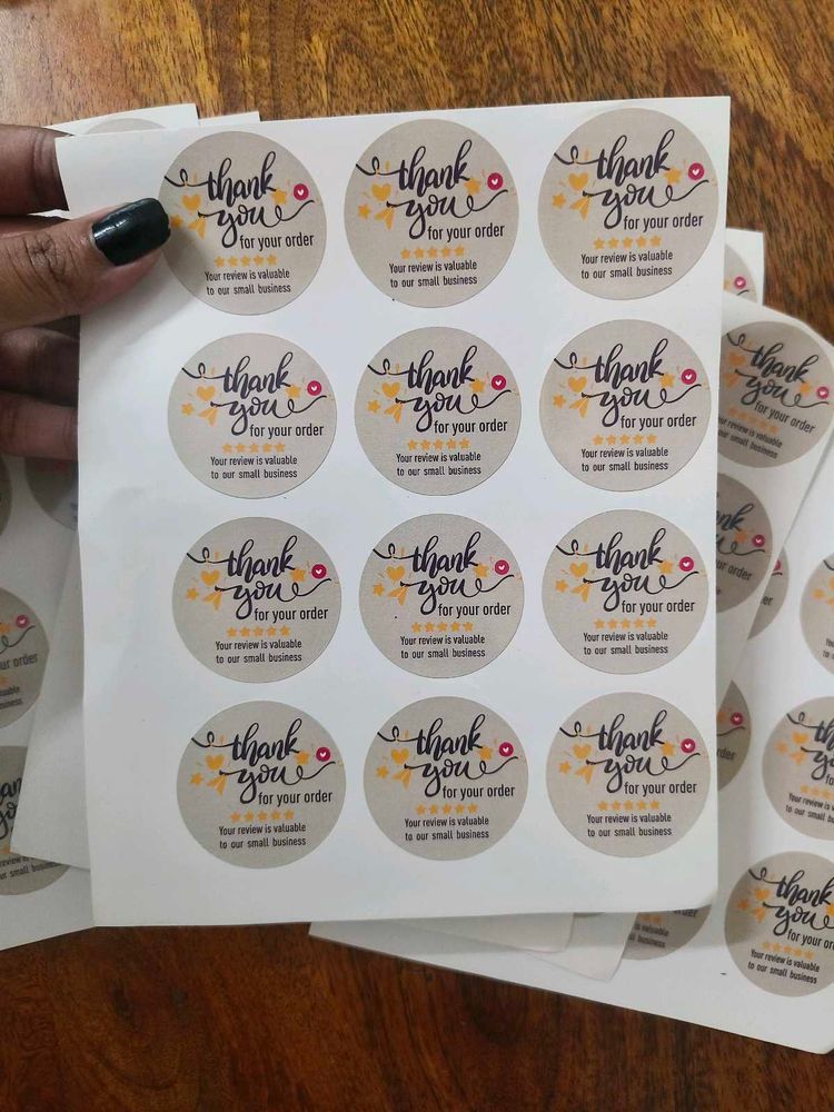 Thank You Sticker 8 sheets