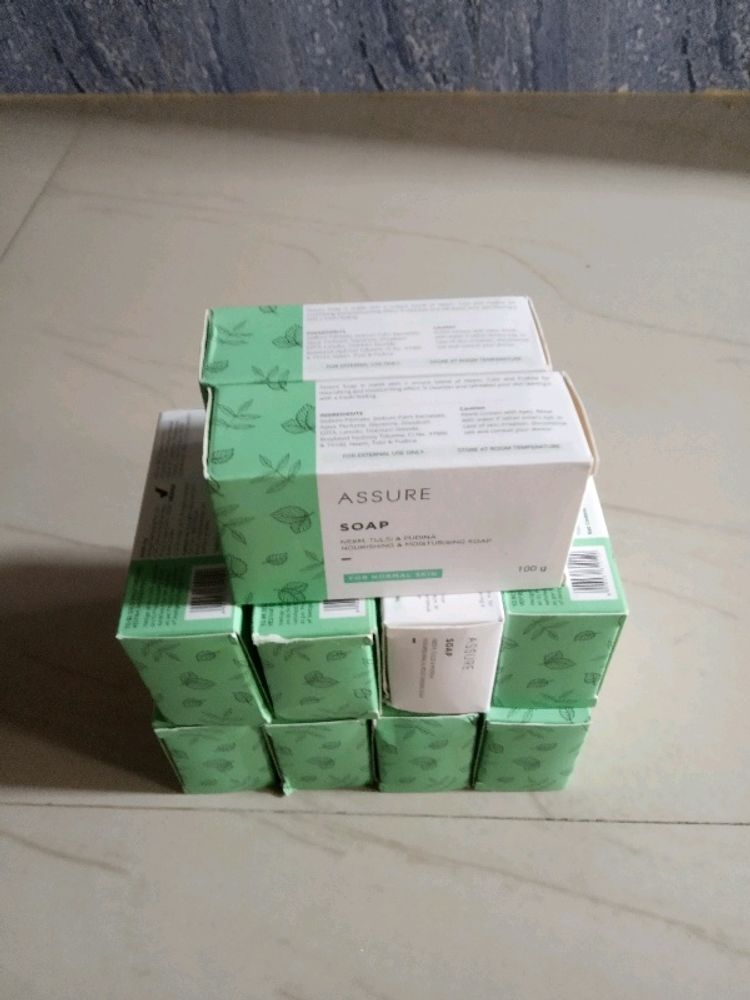 Quantity 12 Vestige Assure Neem Tulsi Baar