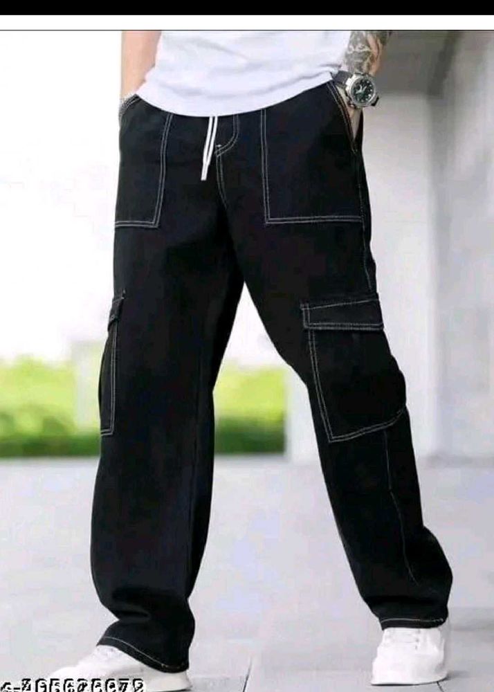 Black Cargo Pants