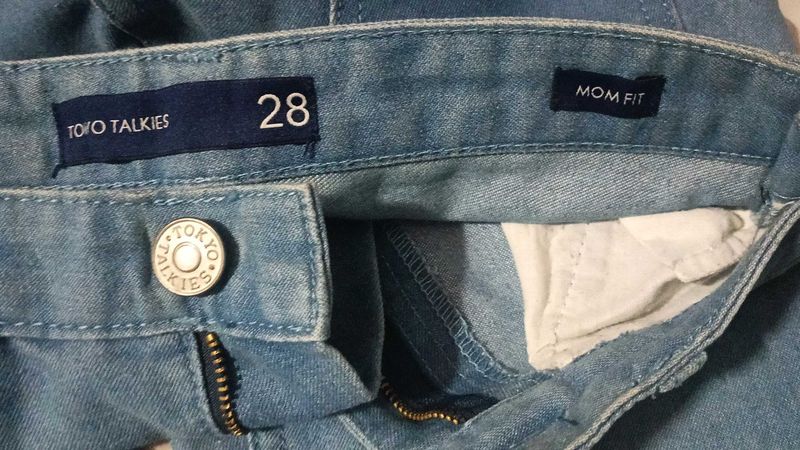 Tokyo Talkies Mom Fit Jeans - Size 28