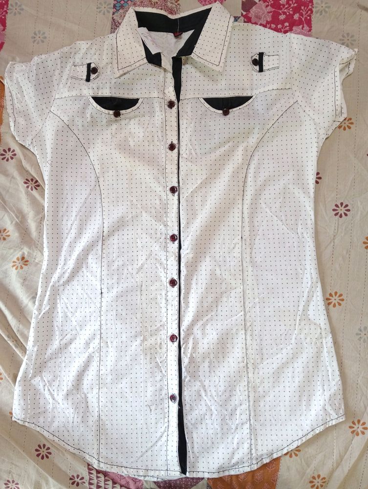 Black Outlined Shirt