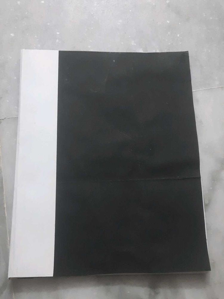 Plain Journal - Black &amp; White