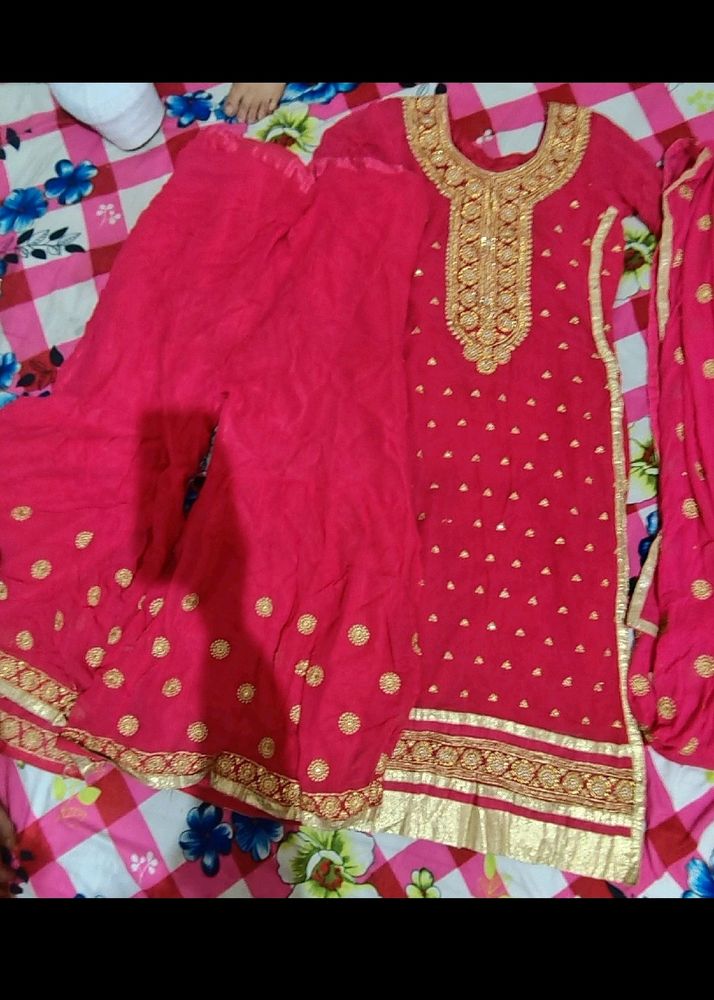 Heavy Suit Dupatta Garara
