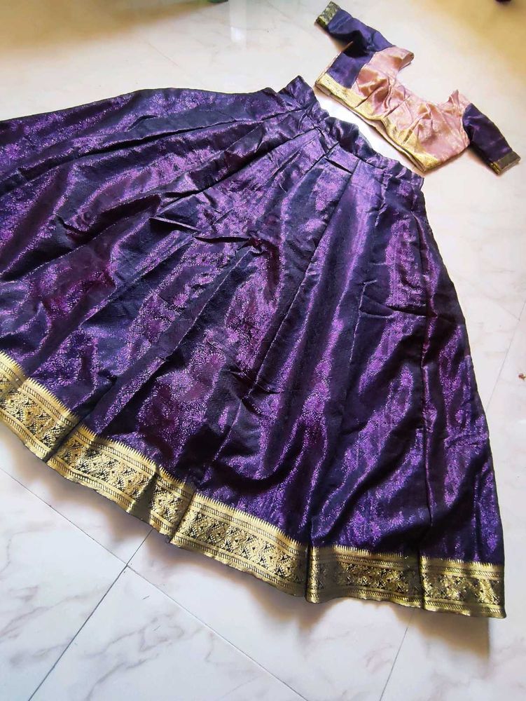 Purple Lehenga Choli Set