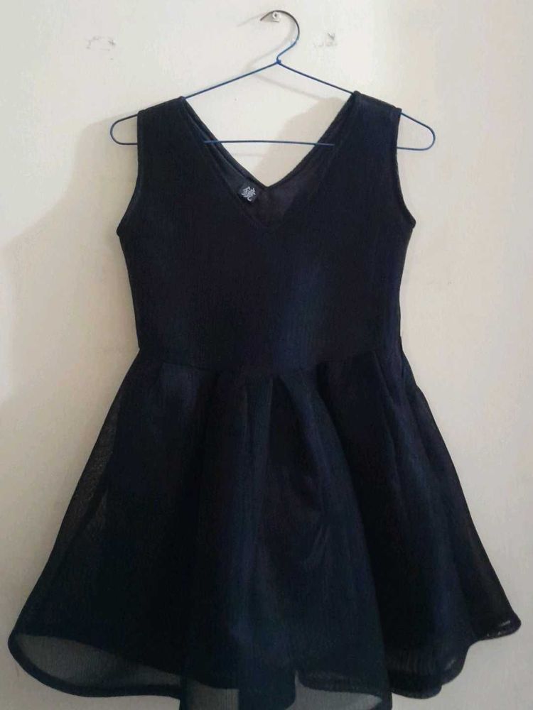 Black Poofy Dress