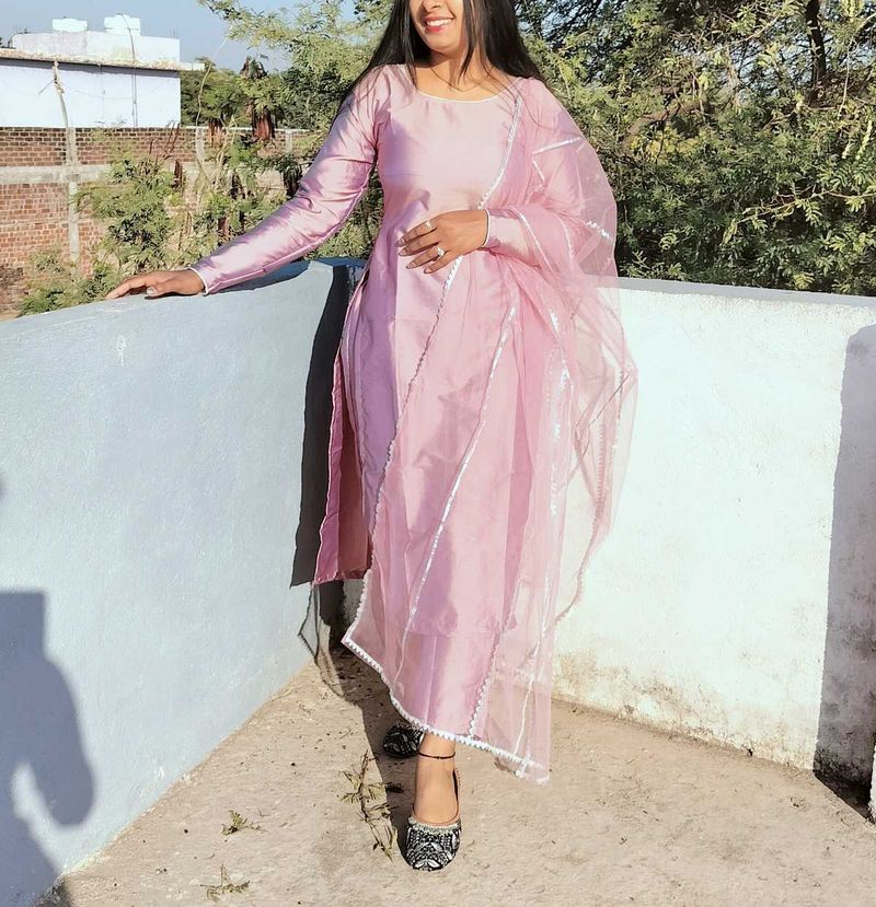 Kurta Pant Dupatta Set