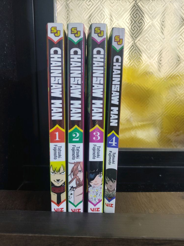 Chainsaw Manga ( Vol - 1,2,3,4)