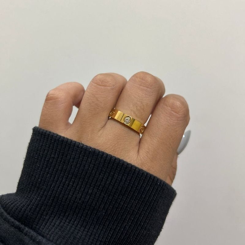 Cartier Band Ring Anti-tarnish