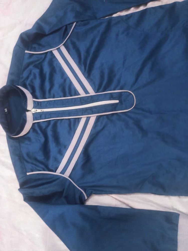Blue Thobe (Jhubba) - Traditional Wear