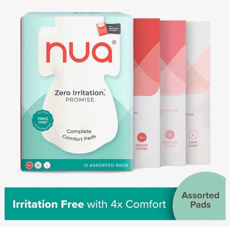 Nua Complete Comfort Assorted Pads