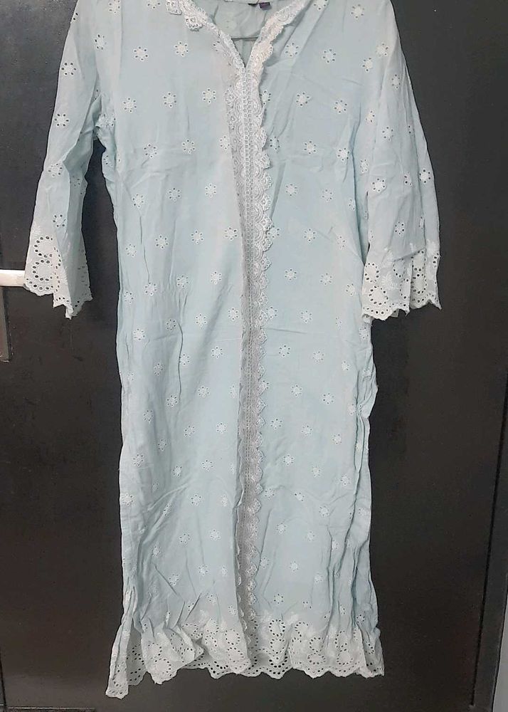 Elegant Embroidered Kurta