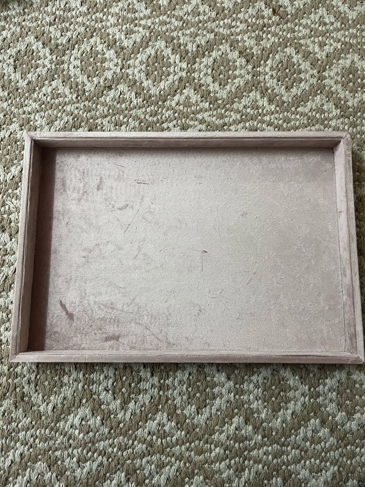 Velvet Jewelry Display Tray
