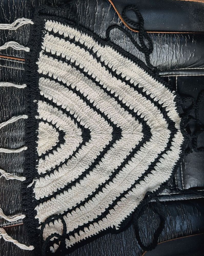 Crochet Triangle Halter Top