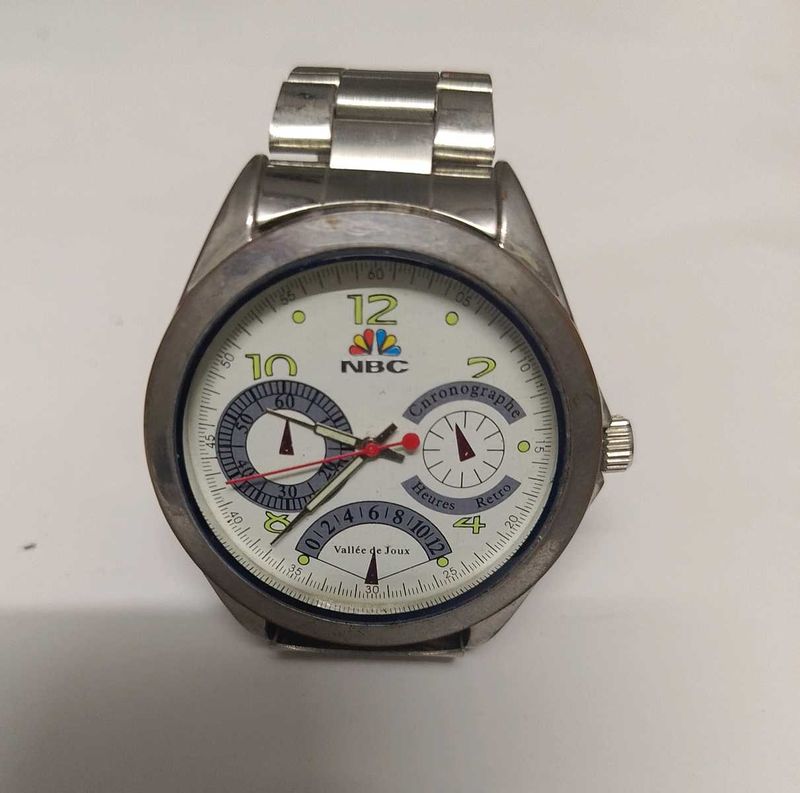 Vintage NBC Chronograph Watch