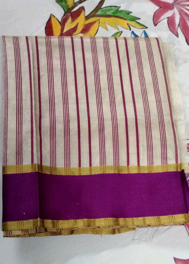 Tussar Silk Blouse Piece