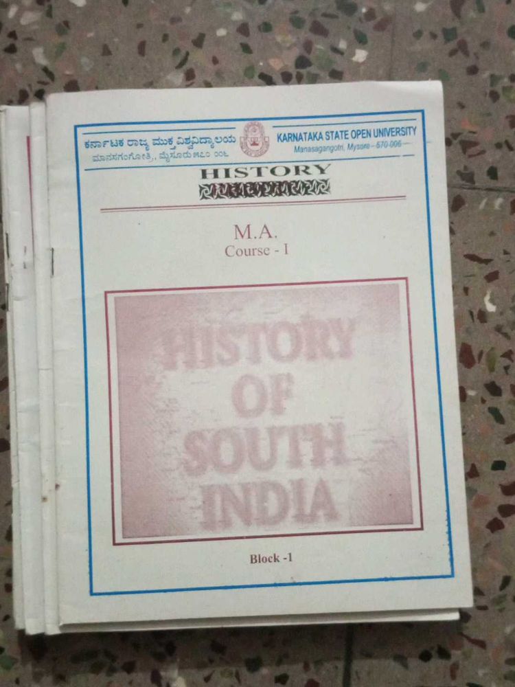 Note Books For M. A. History Both Previous n Final