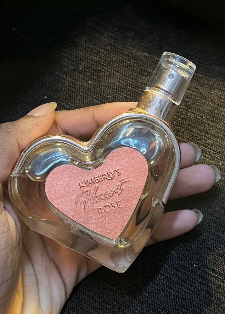 Kimberly’s heart rose perfume