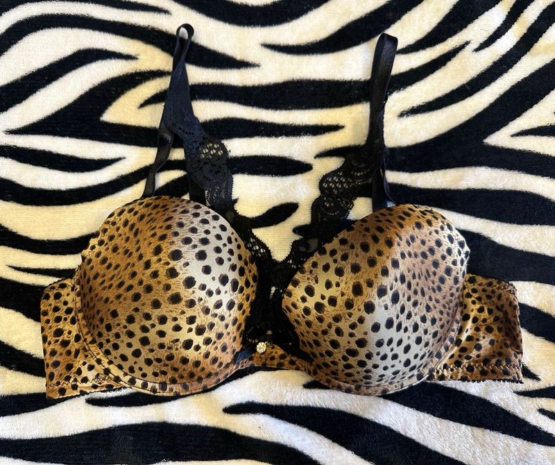 Cheetah Print Bra