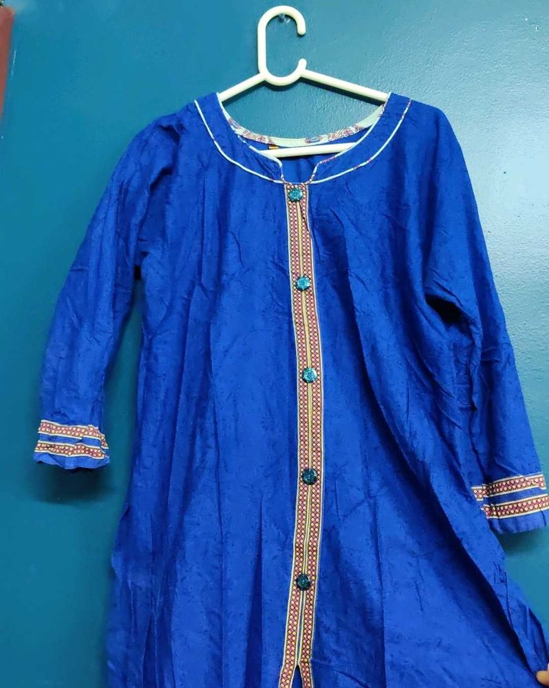Elegant Blue Kurta