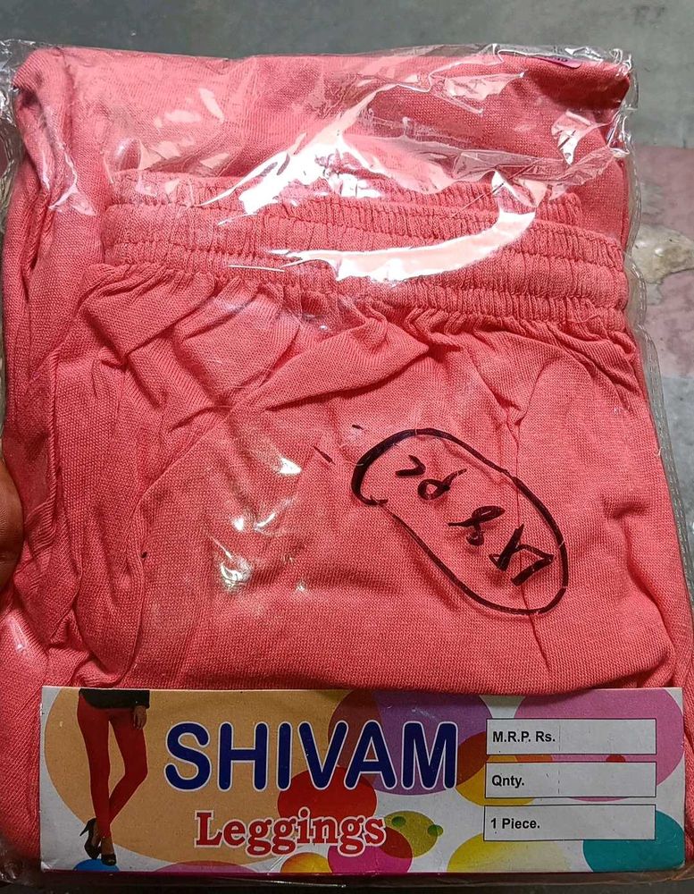 Shivam Peach Leggings
