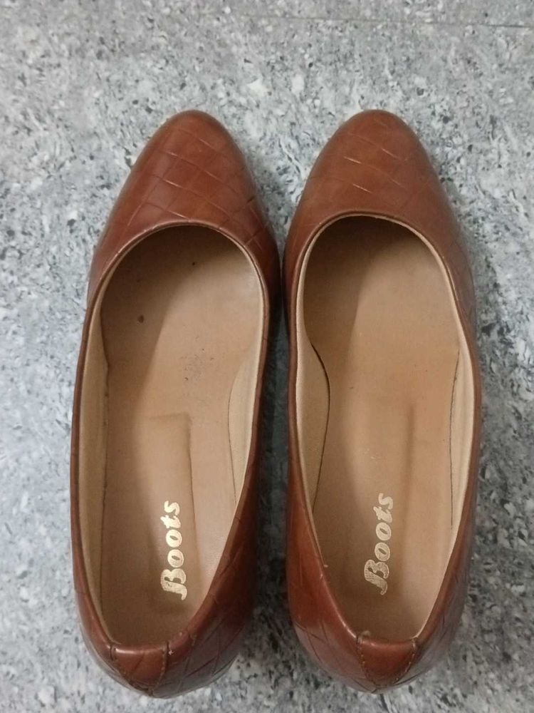 Brown Court Shoes