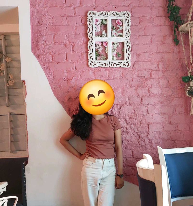 Casual Brown ribbed crop top