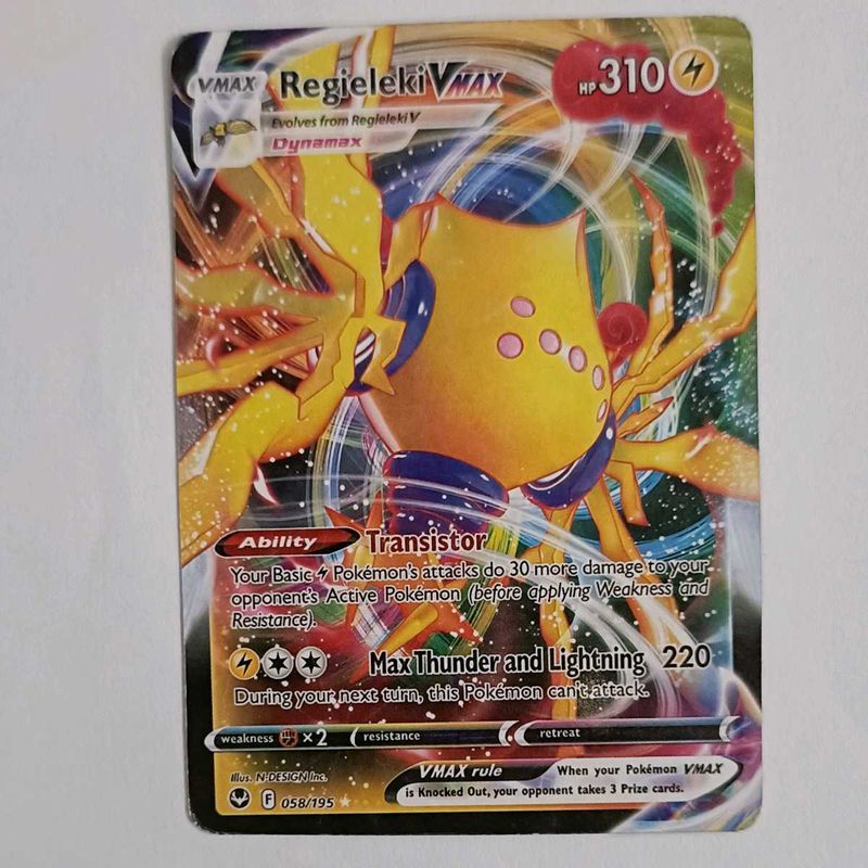 Regieleki VMAX Pokemon Card