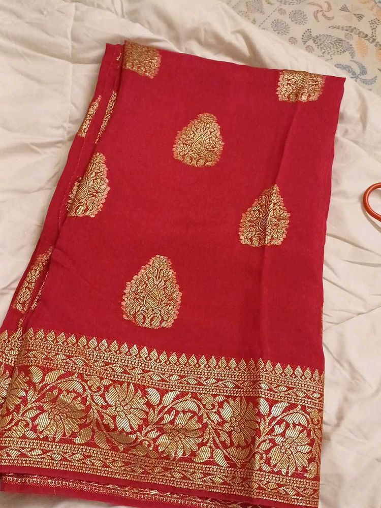Silk Saree With Blouse