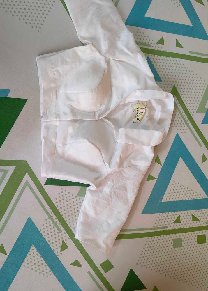 Vintage Style White Blouse
