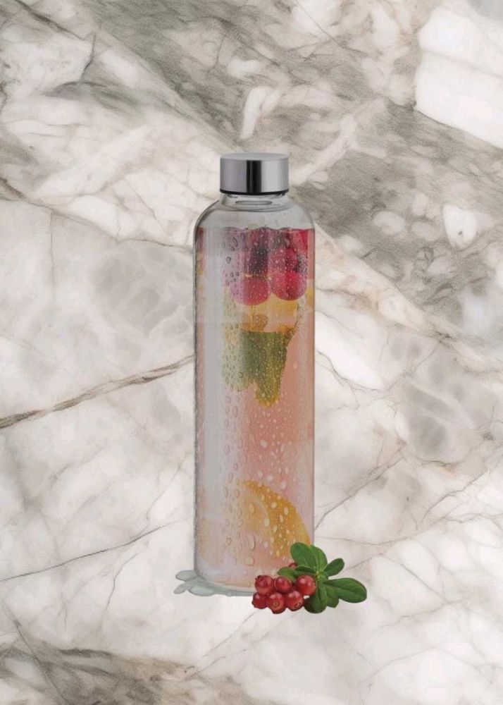 Glass Water Bottle