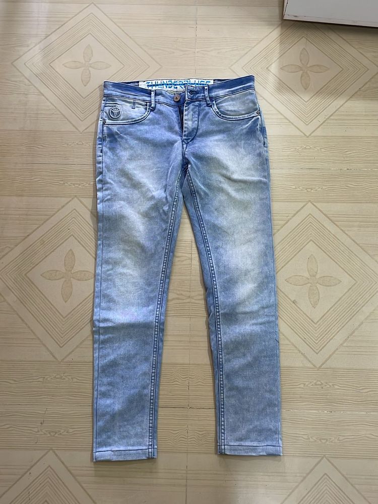 Men’s Sky Blue Jeans