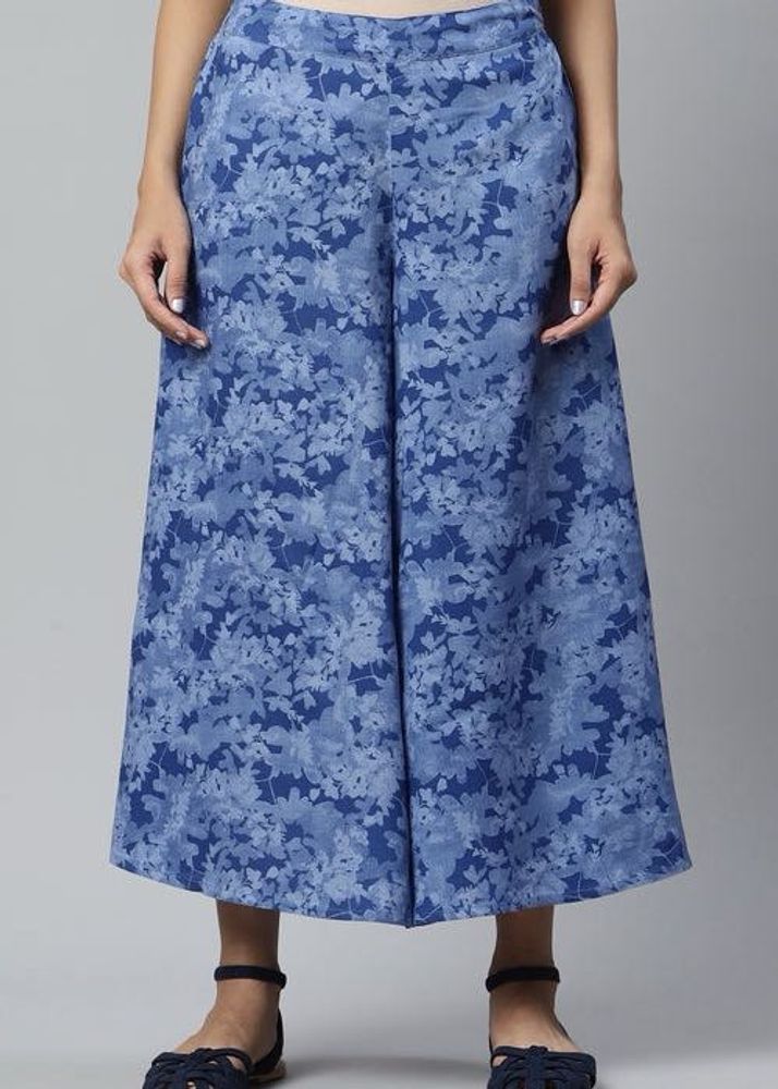 Floral Print Palazzo Pants
