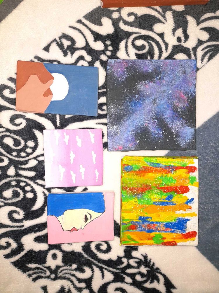 Painting Made On Canvas