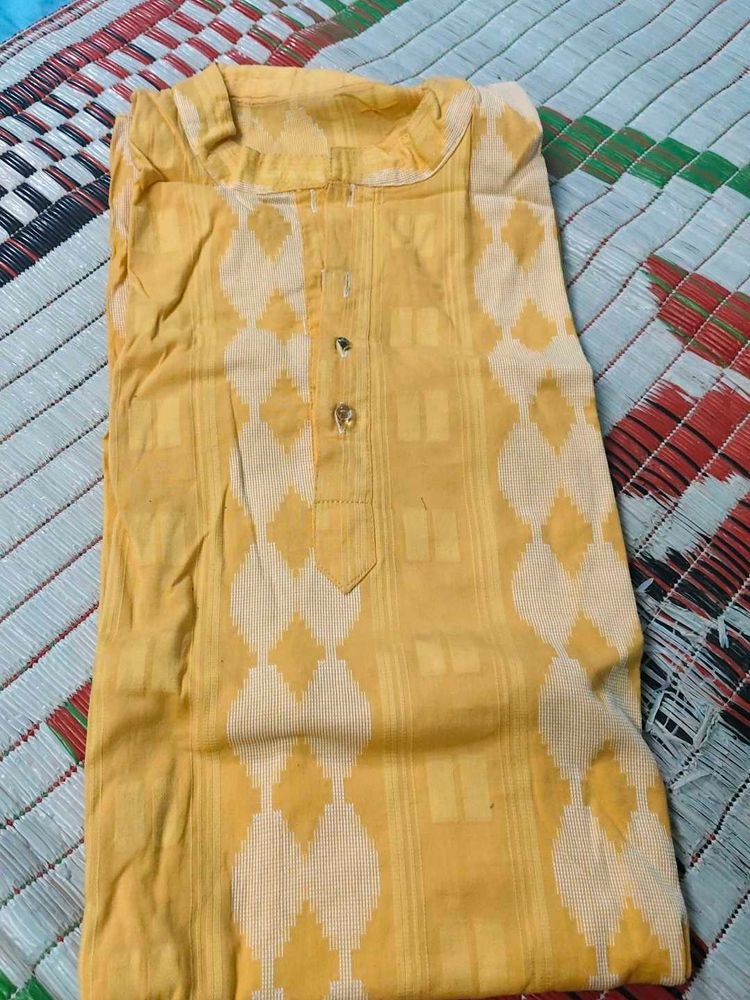 Ethnic Yellow Kurta