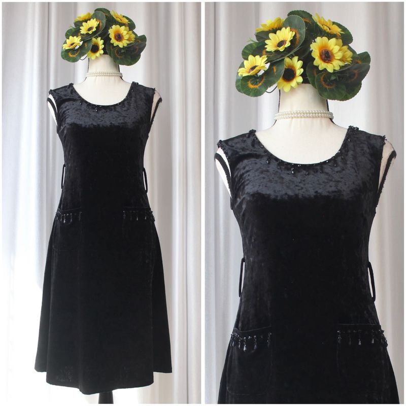 Korean Velvet Dress